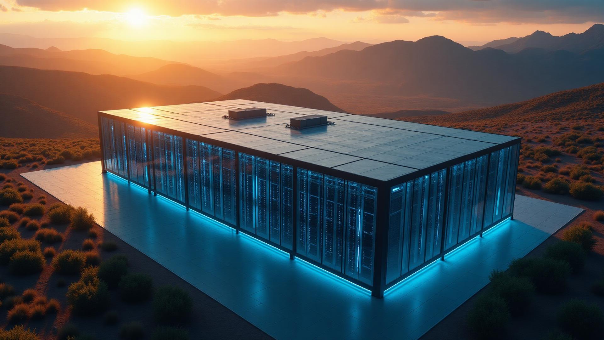 AI data centers transforming America's raw land