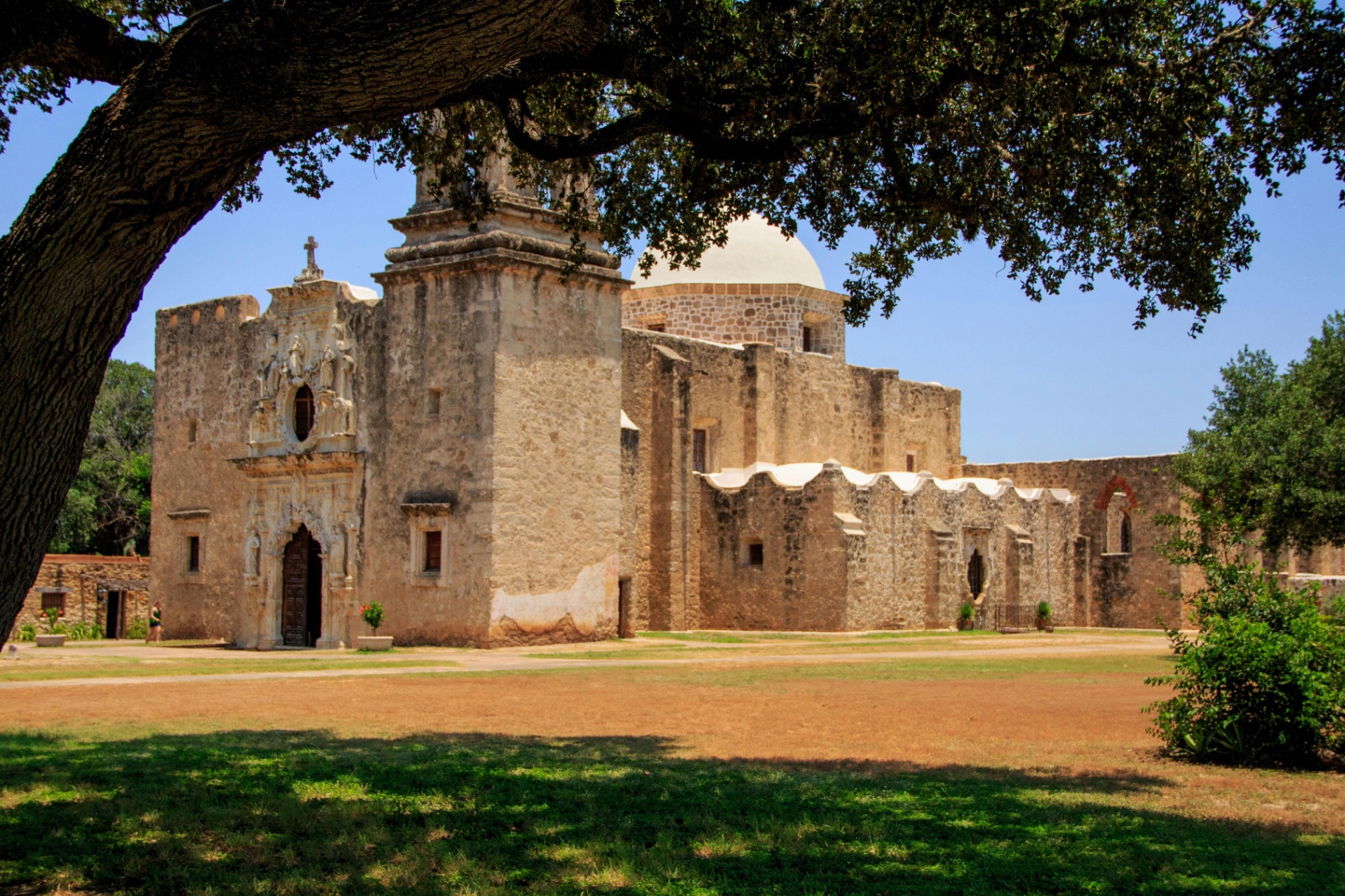 Historic San Antonio Mission near Alamo Heights