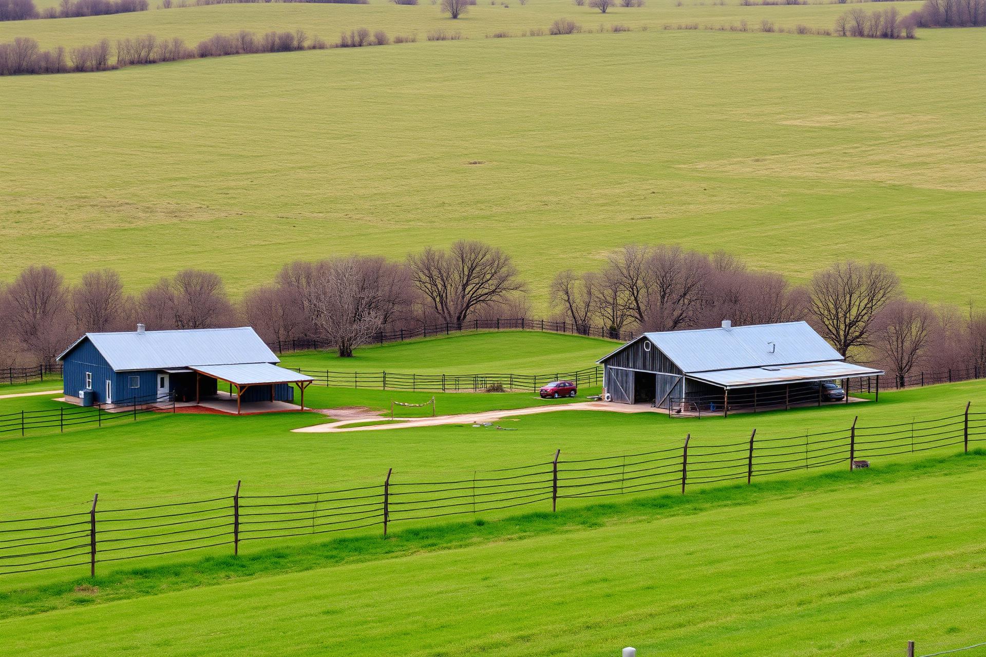 Rural property in Pulaski County AR