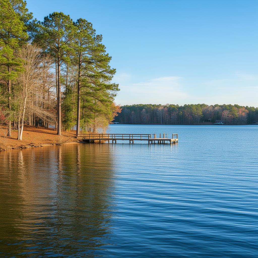 Lake Sinclair waterfront