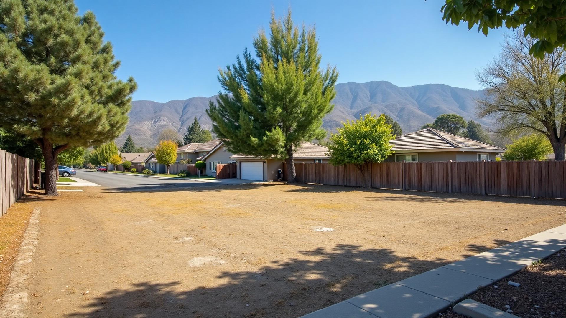 Residential lot for sale in Clovis neighborhood