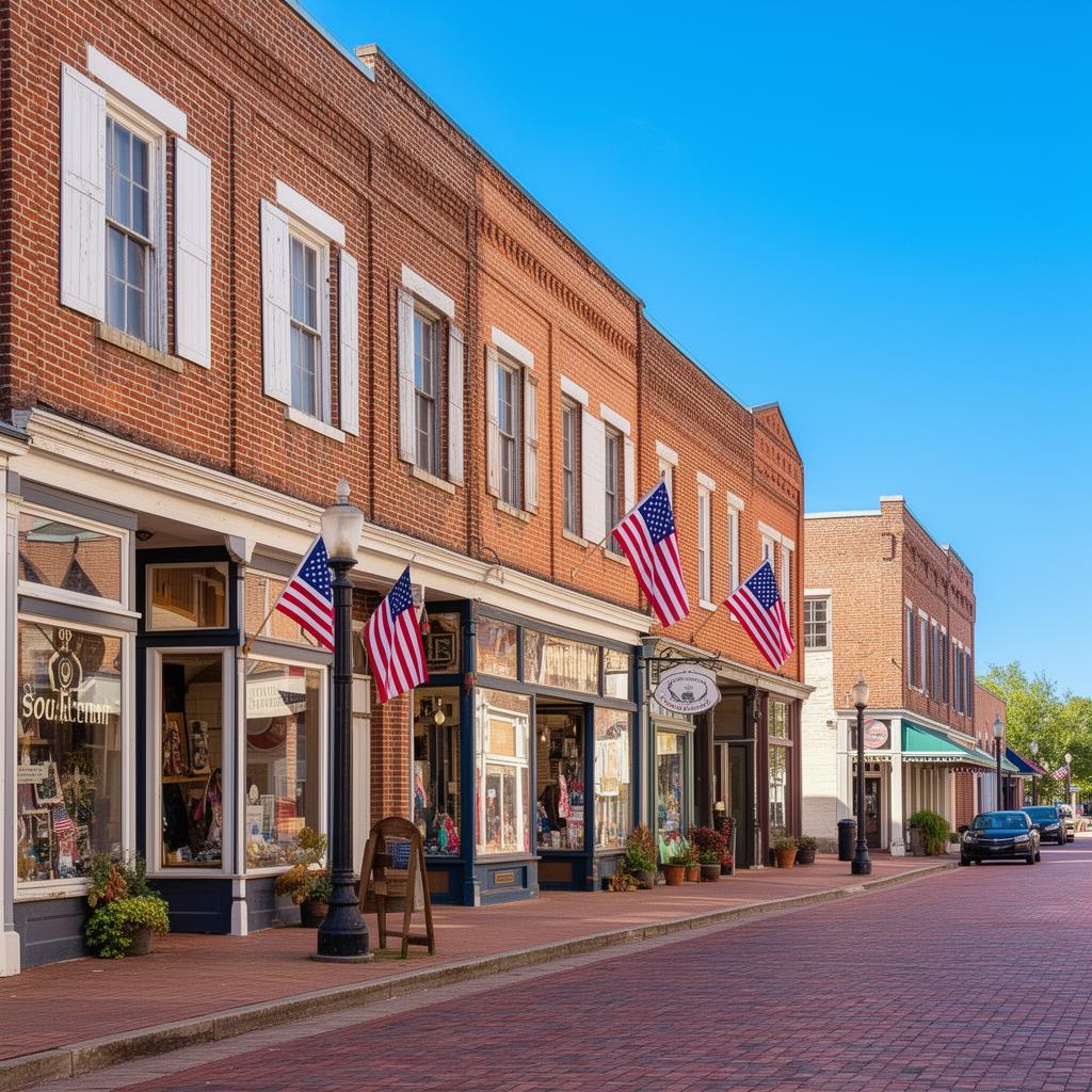 Historic downtown Douglas Georgia