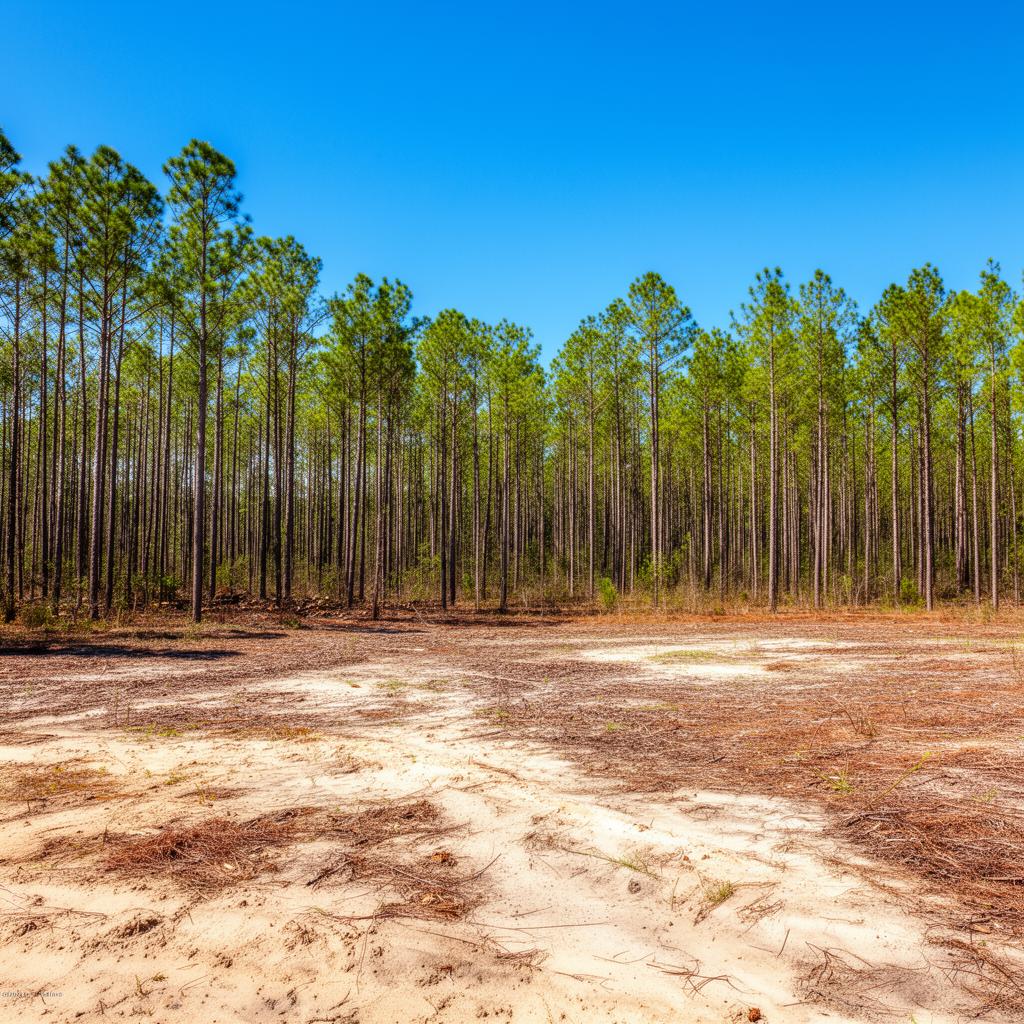Pine timberland for sale in Craven County North Carolina