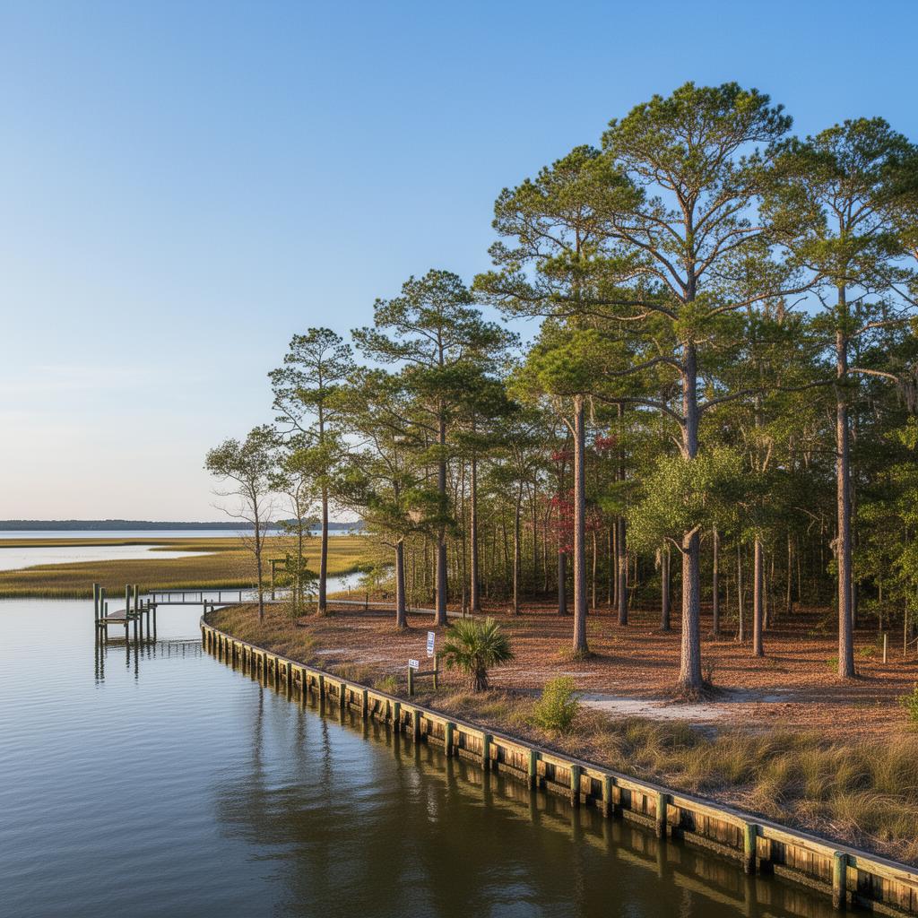 Waterfront land for sale in Craven County NC