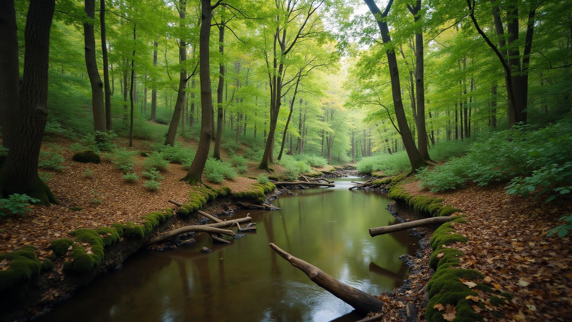 Wooded land in Greenville County South Carolina