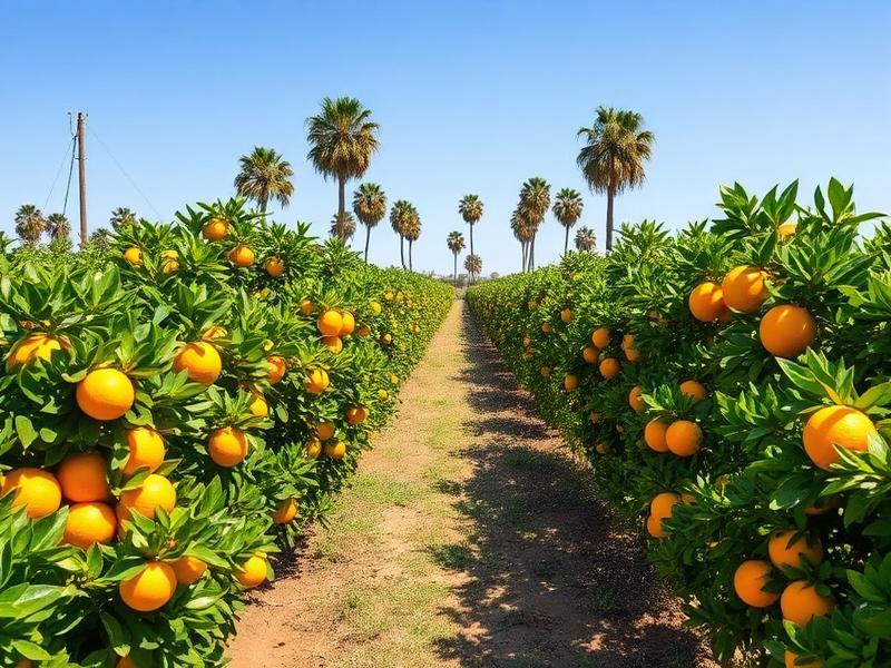 Hidalgo County citrus grove