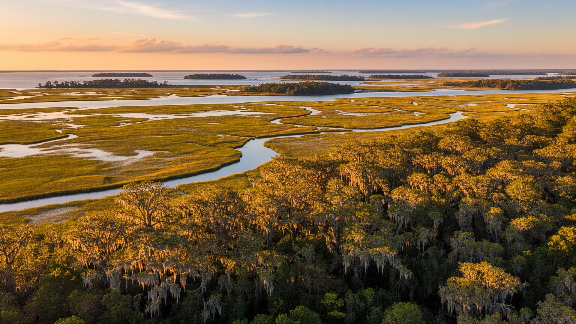 Jasper County lowcountry landscape