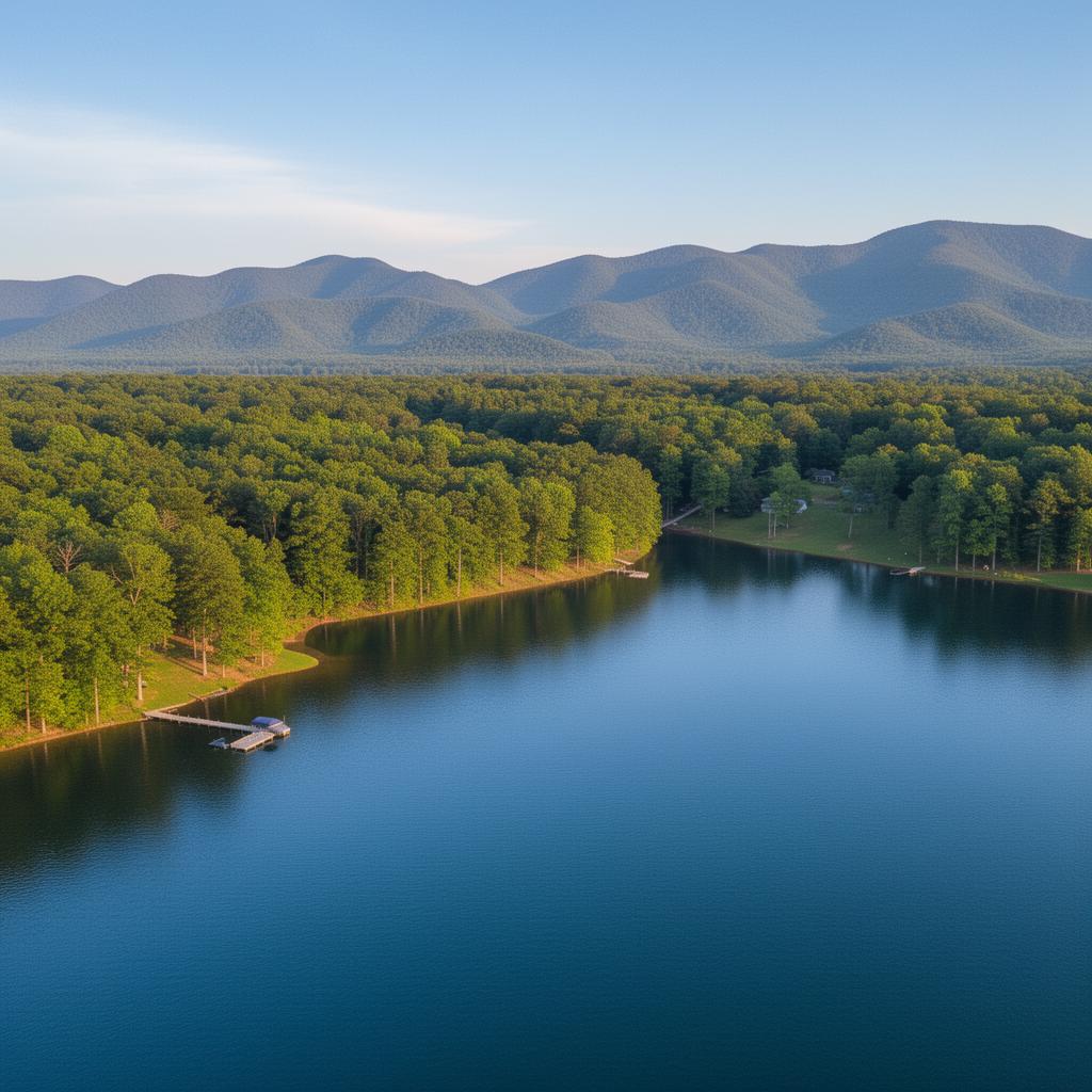 Fort Loudoun Lake waterfront property in Loudon County