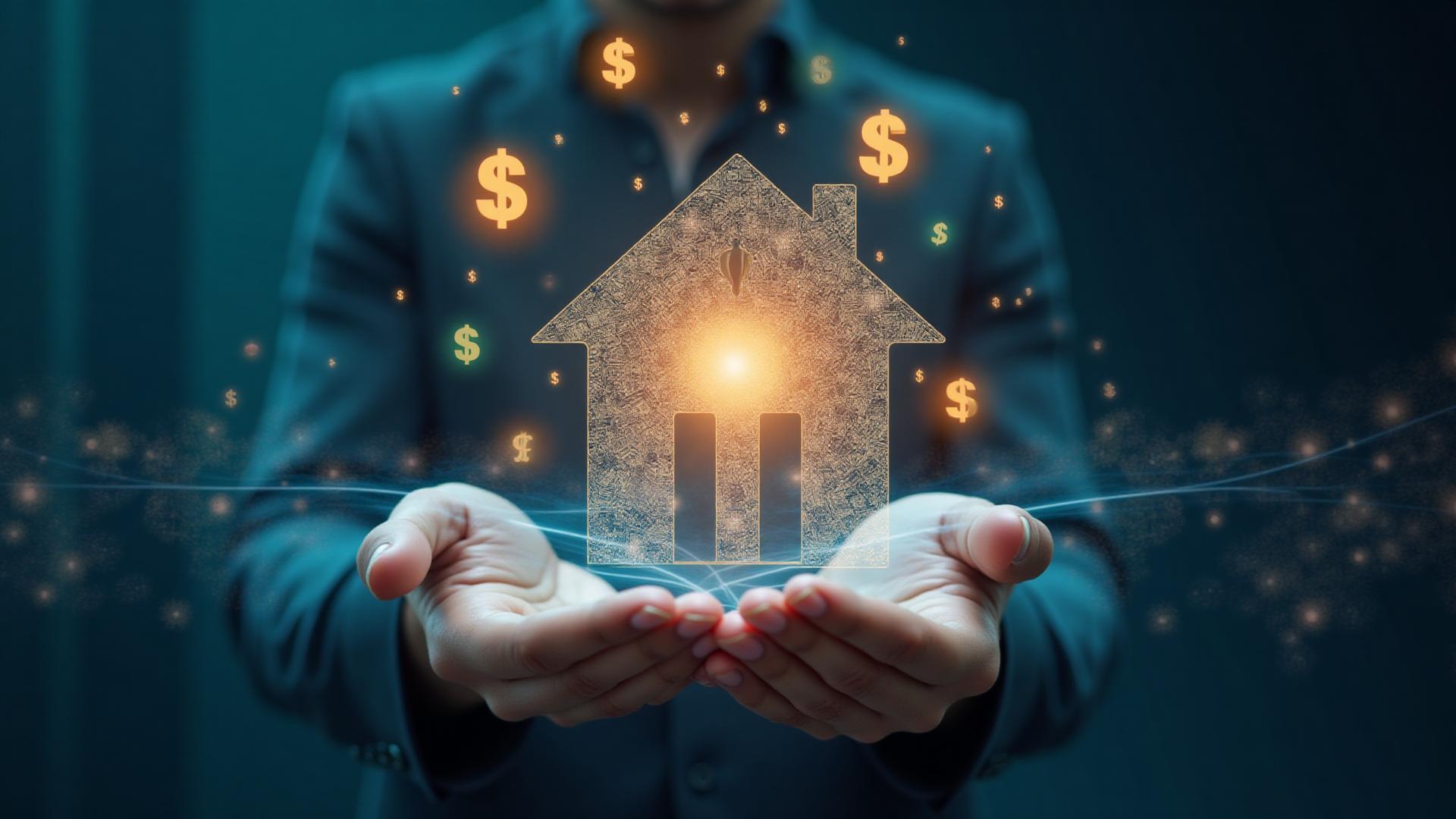 Mortgage money creation and property price inflation analysis