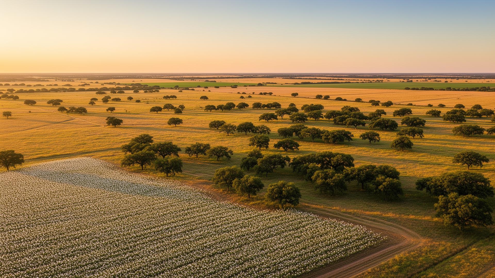 Navarro County Texas farmland landscape