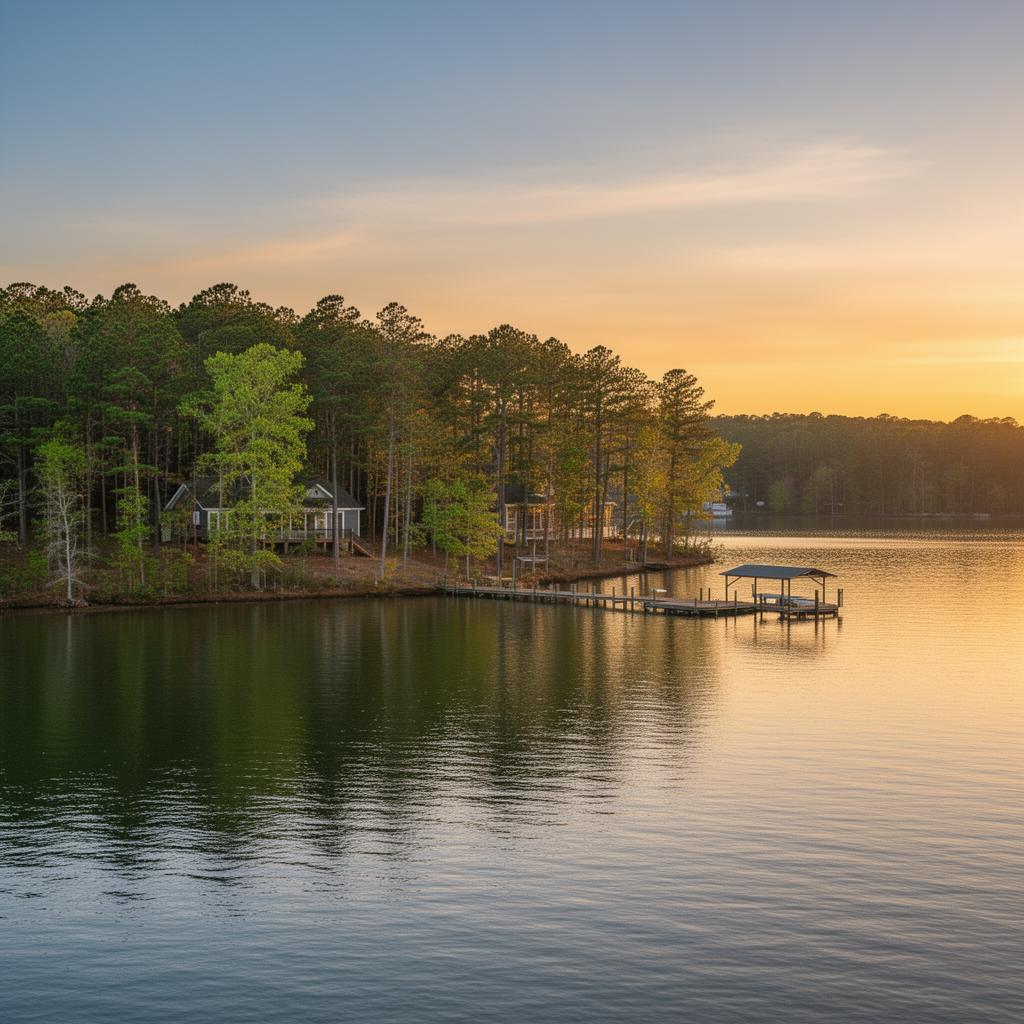 Lake Murray waterfront in Newberry County