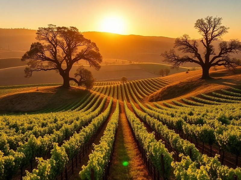 Paso Robles wine country vineyards in San Luis Obispo County