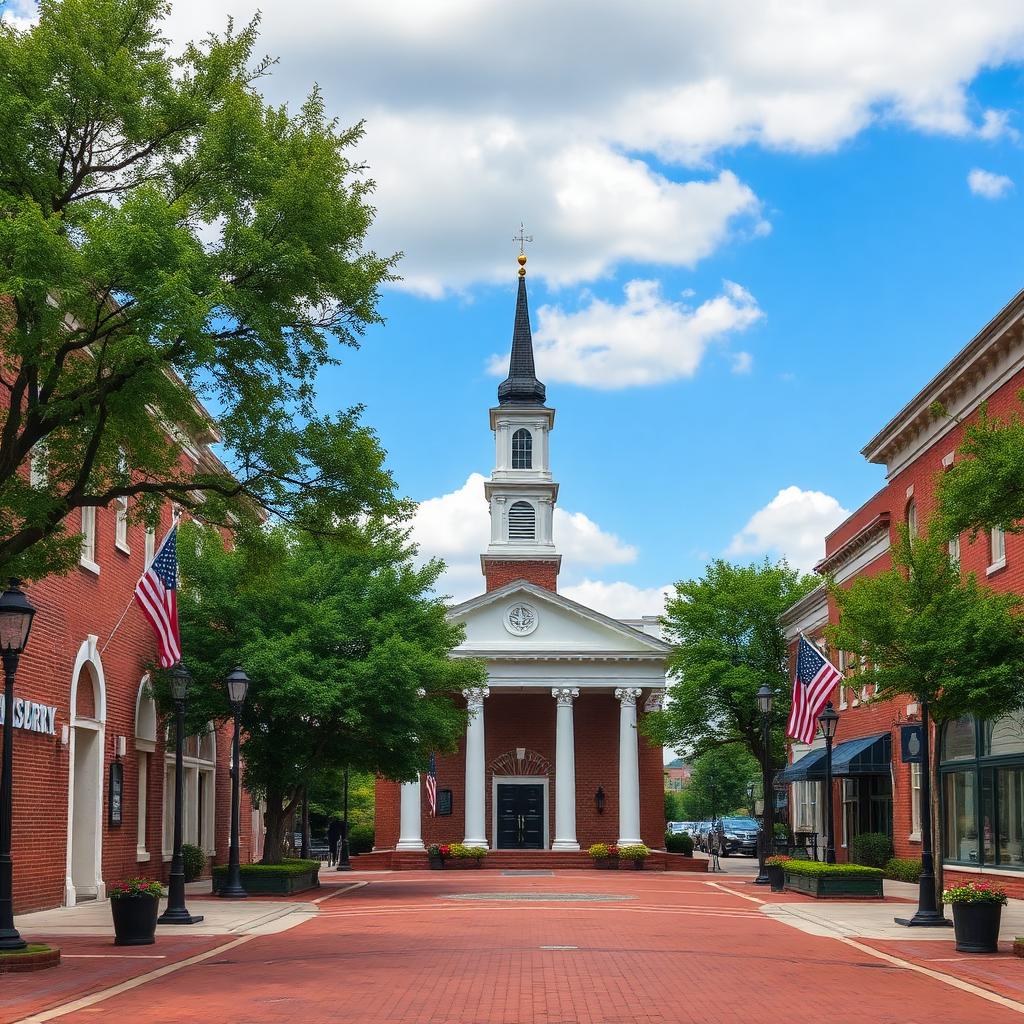 Historic Danbury courthouse