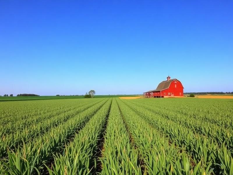 Eastern Shore farmland in Talbot County Maryland