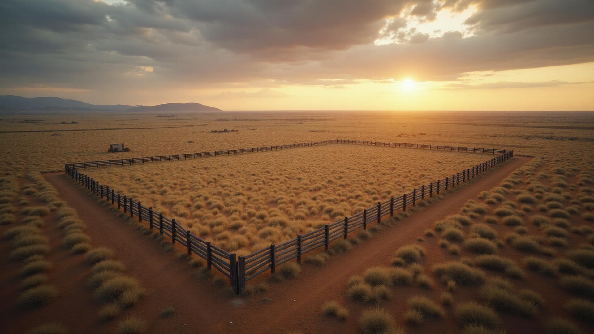 Texas border ranch land representing strategic national security concerns