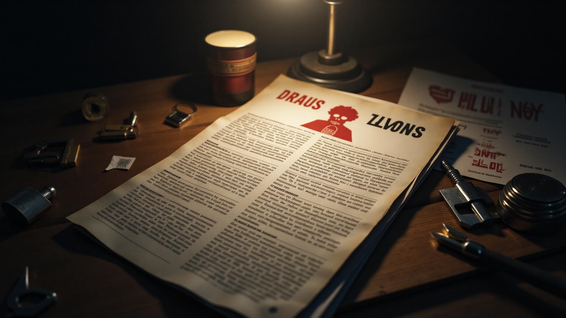 Title fraud documents representing the Title Pirates vacant land theft scheme