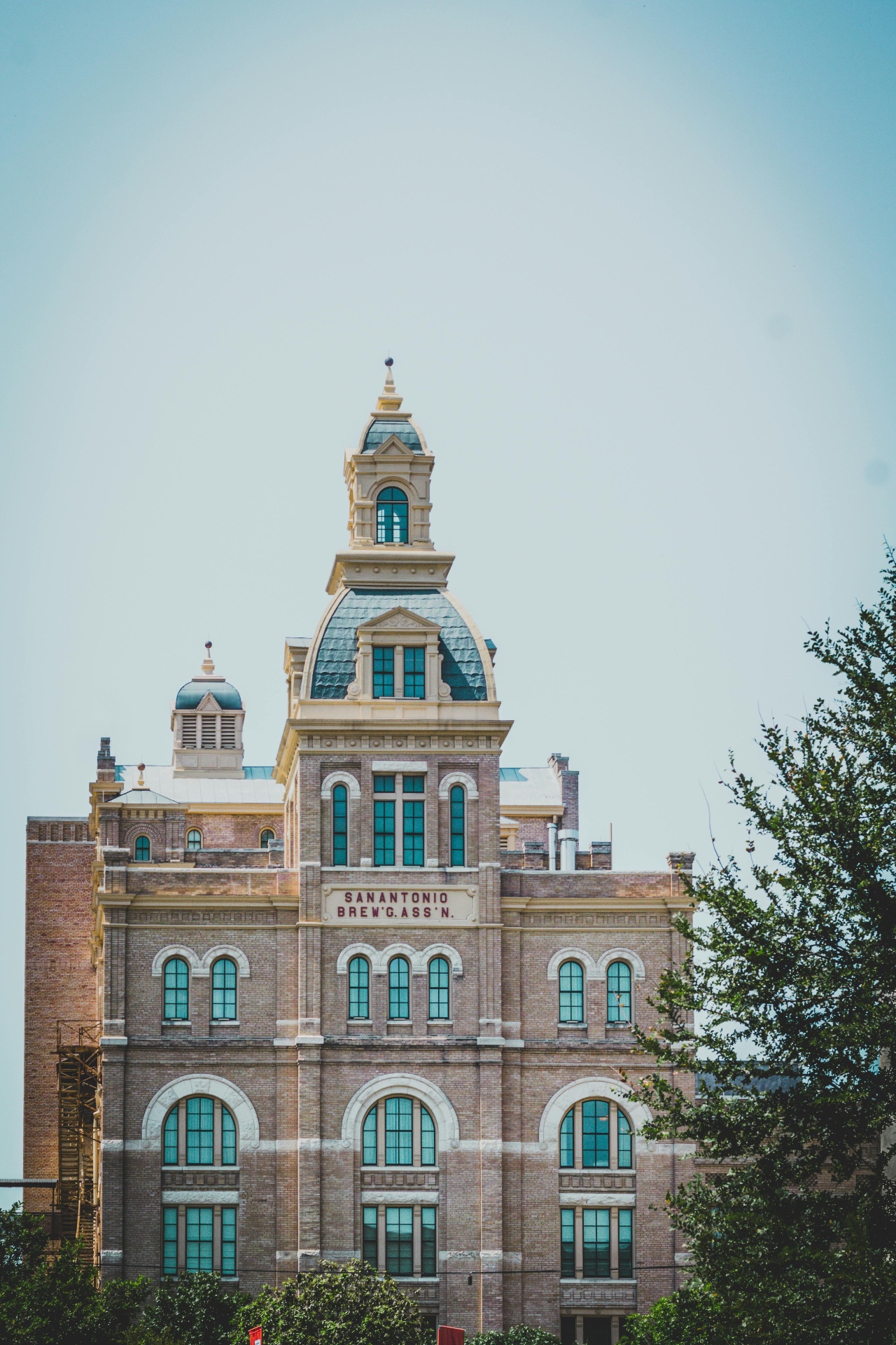 Historic brewery building in San Antonio