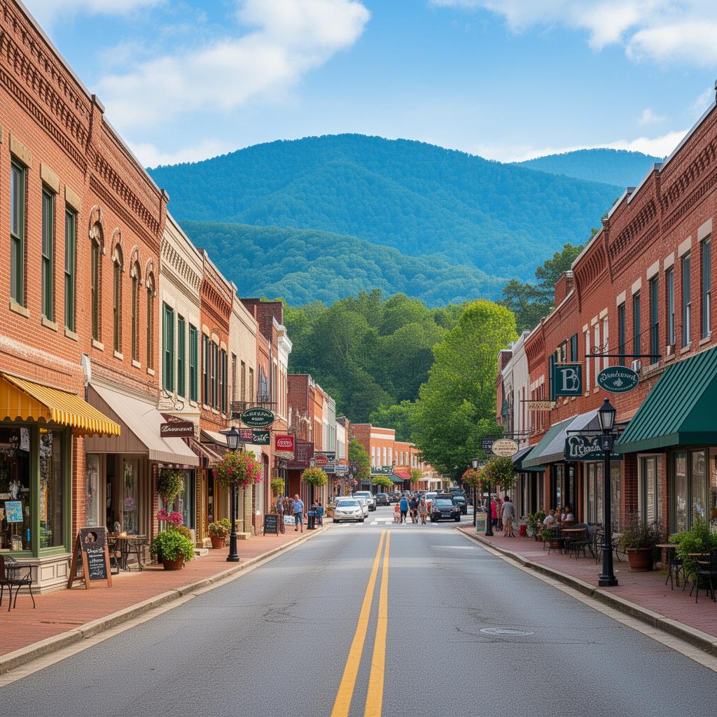 Downtown Brevard NC
