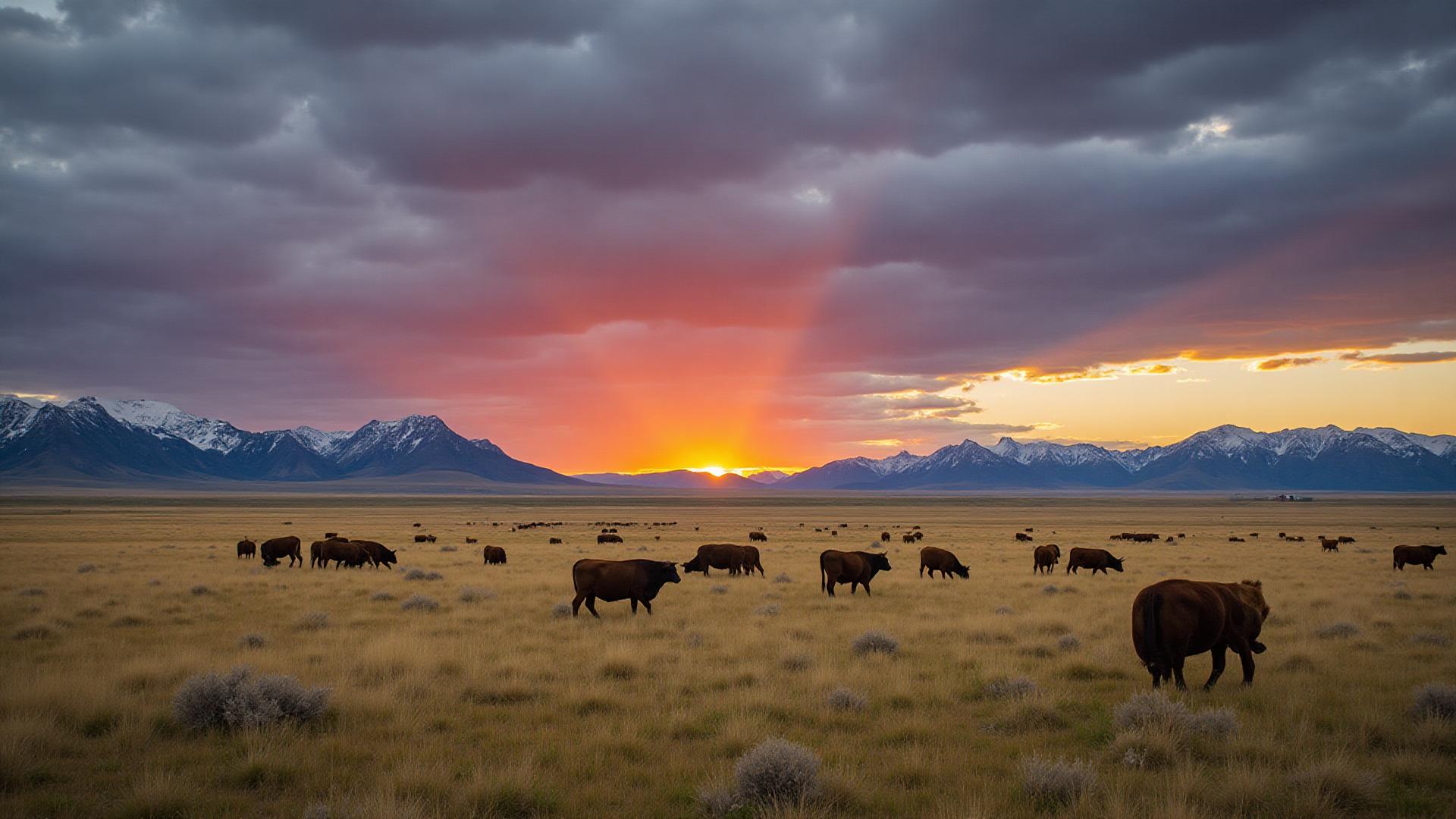 Wyoming ranch landscape