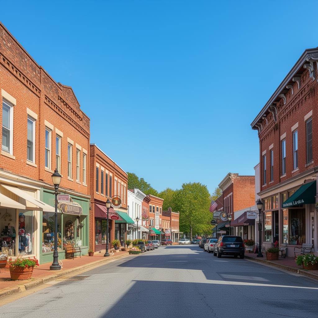 Downtown Yadkinville NC